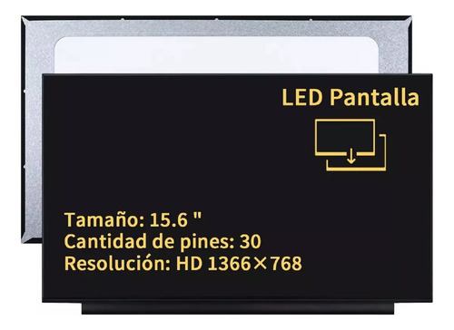 Pantalla Compatible Acer Extensa 15 Ex215-21-4958 30 Pines