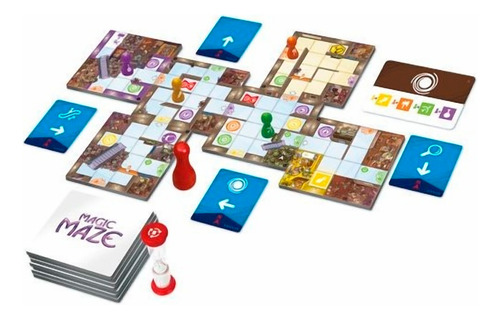 Magic Maze + Cat Juego De Mesa Español