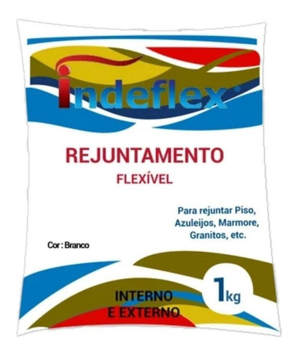 Rejuntamento Branco 1kg Indeflex