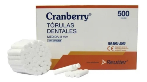 Torulas Dentales Cranberry 500u 8mm