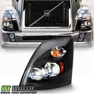 2014-2018 Volvo Vnl Black Performance Led Headlight Head Yyk