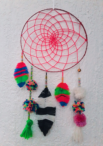 Imagen 4 de 6 de Atrapasueños Protector Coloridos Originales Para Niños