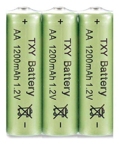 Baterías Recargables Aa 1200mah Nimh Baja Autodescarga...