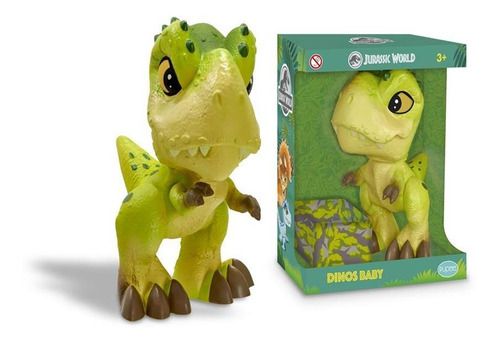 Dinossauro Tirano T-rex Dinos Baby - Jurassic World - Vinil