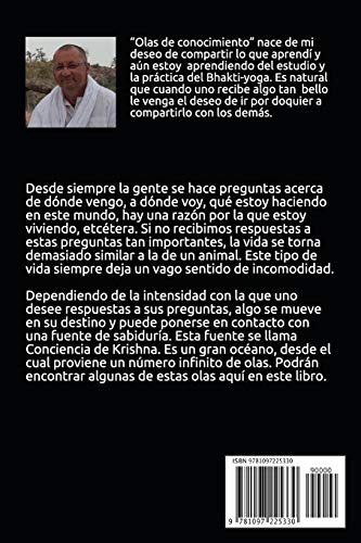Olas De Conocimiento Gotas Desde El Oceano De Sabiduria, de Dasa (ACBSP), Manonatha. Editorial Independently Published, tapa blanda en español, 2019