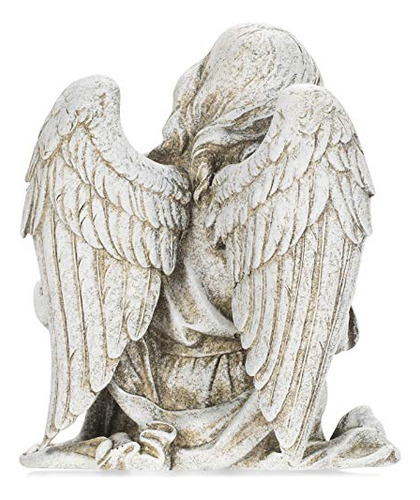 Joseph Studio 64554 Tall Sitting Angel Looking Down Statue 1