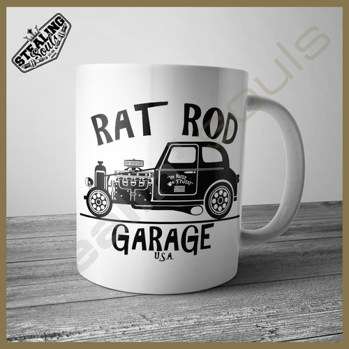 Taza | Hot Rat / Rod #289 | Mooneyes / Rat Fink / Clay Smith