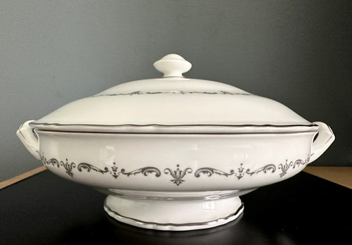 Fuente C/tapa Porcelana Royal Worcester England S/uso 1963