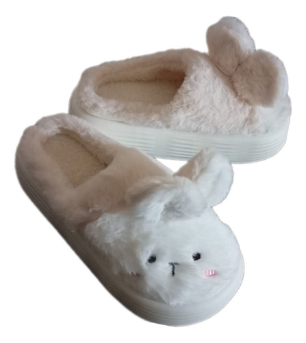 Pantuflas De Felpa Diseño De Conejo, Anime, Kawaii