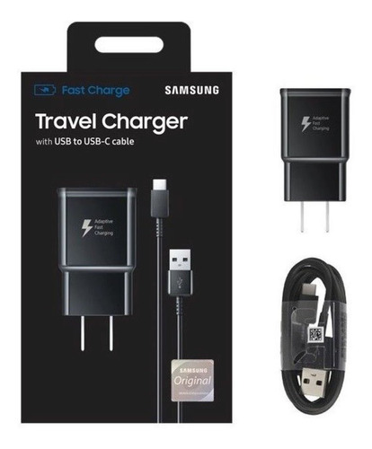 Imagen 7 de 8 de Cargador Rapido De Pared Tipo C Original Samsung S10 S9 S8 +