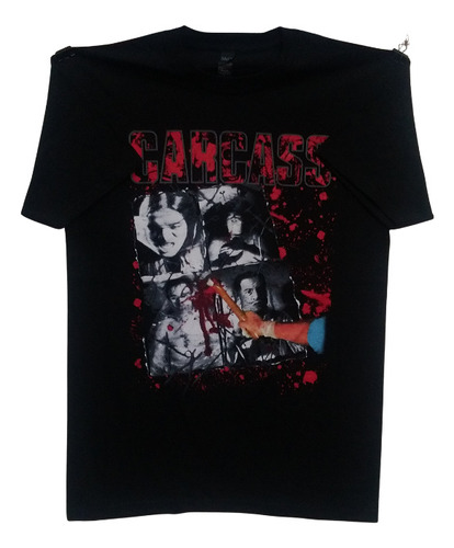 Carcass Playera Manga Corta Tarjet In Axe Talla M T-shirt