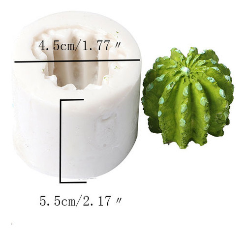 Molde Para Tartas 3d Diy Con Forma De Cactus Para Hornear Ch