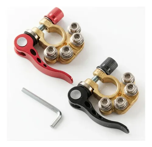 2 Conector Terminal Bateria Automotiva Engate Rápido