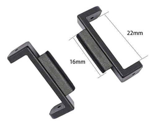 3 Ajuste Para Gshock 16mm 22mm Reloj Banda Negro Negro