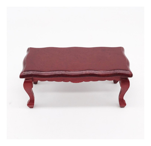 Mesa De Café Con Mesa De Té En Miniatura, Tamaño L, 1:12 Dol