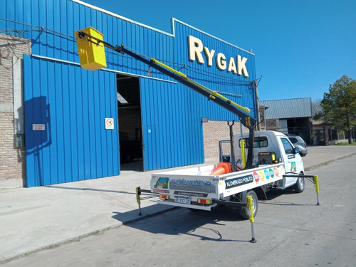 Hidrogrua Electro Hidraulica Hidroelevador Barquilla Liviano