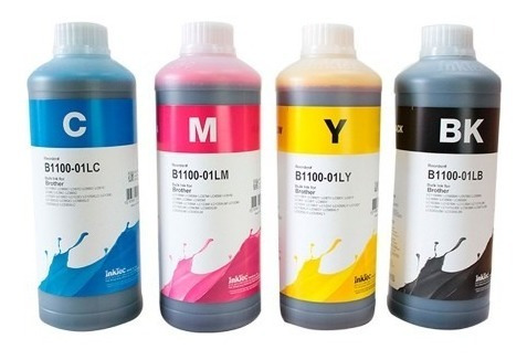 10 Litros De Tinta Marca Inktec Para Impresoras Hermano 