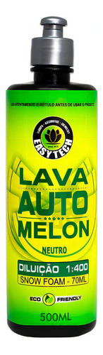 Shampoo Neutro Lava Auto Melon 1:400 500ml Easytech