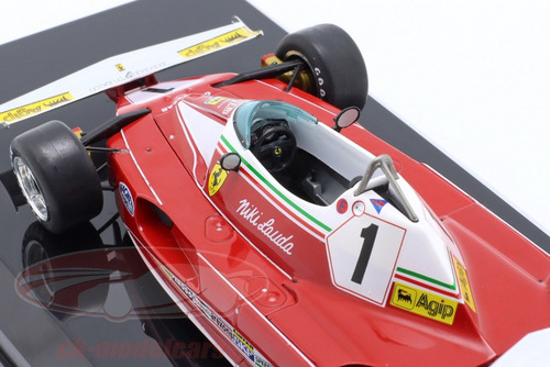 Ferrari 312t # 1 Niki Lauda F1 1976 Escala 1/24
