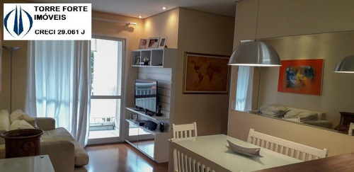 Imagem 1 de 15 de Lindo Apartamento Com 3 Dormitórios E 1 Vaga Na Vila Das Merces - 1461