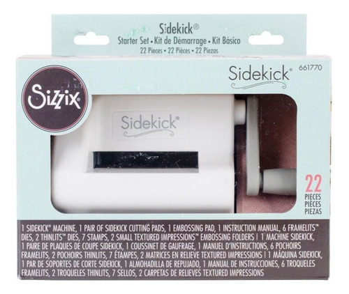 Maquina Suajadora Troqueladora Sidekick Kit Big Shot Mini