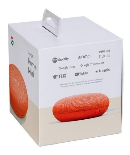 Imagen 5 de 5 de Google Home Mini con asistente virtual Google Assistant coral 110V/220V