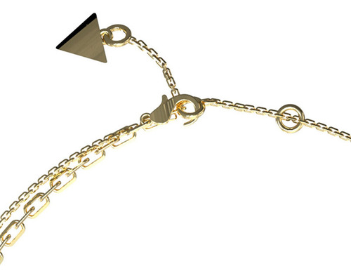 Collar Para Mujer Guess All You Need Is Love Color Dorado