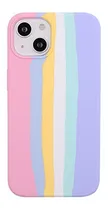Comprar Cocofunda Silicona Para iPhone 6\u002F7\u002F8\u002Fx\u002F11\u002F12\u002F13\u002F14arco Iris 