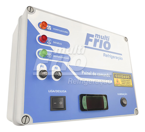 Quadro De Comando 17 A 25 Ampéres 5 Hp 380v Câmara Fria