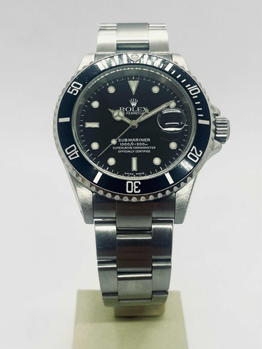 Rolex Submariner 16610 Con Garantía Y Caja Original