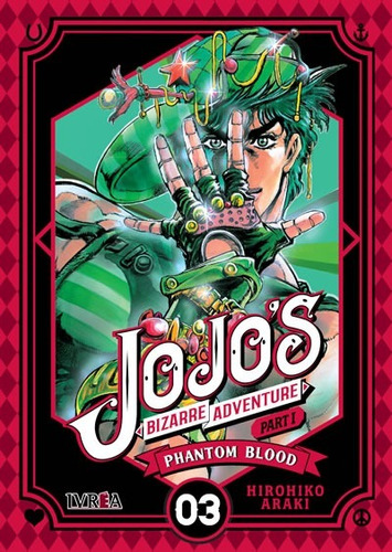 Manga Jojo Bizarre Adventure Phantom Blood Tomo 03 - Ivrea