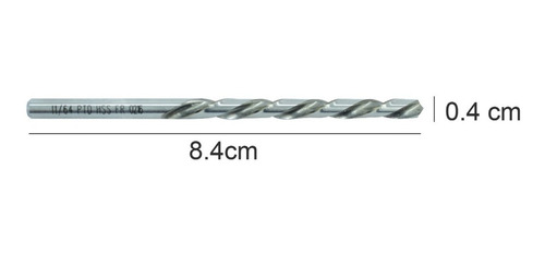 Broca Izquierda Hss 118° Precision 010911 11/64 34412090