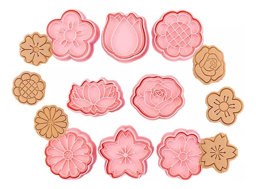 Cortadores Galletas Moldes Para Galletas Cortador Flor Ck-14