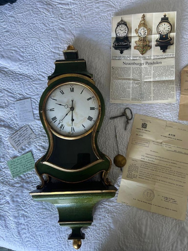 Reloj  Neuenburger   Año 1780