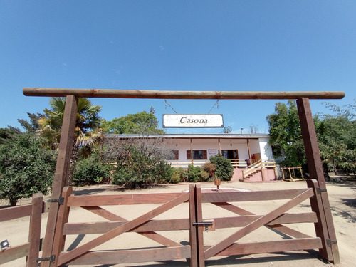 Vendo Parcela Hacienda Maitenes Con Casa Y Piscina Incluída