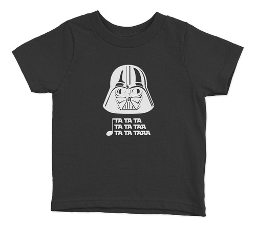 Polera Niños Darth Vader Ta Ta Peliculas 100% Algodón Wiwi