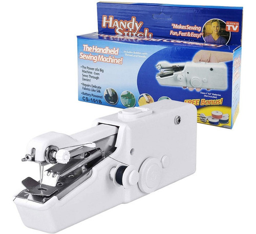 Imagen 6 de 10 de Maquina De Coser Mini Compacta Portatil Manual A Pilas Atrix