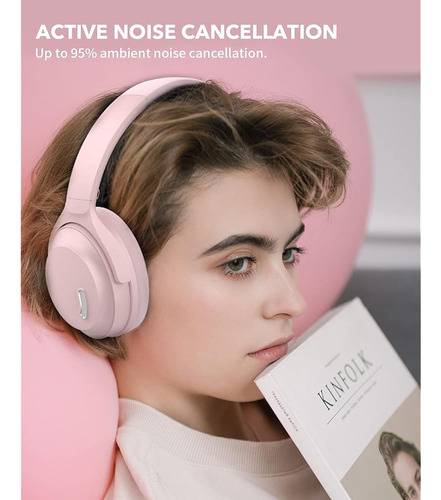 Hroeenoi Active Noise Cancelling Wireless Bluetooth Over-ear