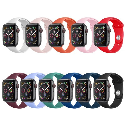 Correas Para Appel Watch Series 6,5,4,3,2,1 Varios Colores