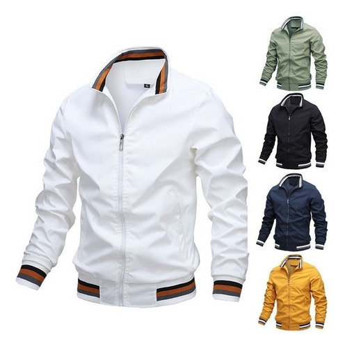 Chaqueta Deportiva Multicolor Casual De Regalo Para Hombre