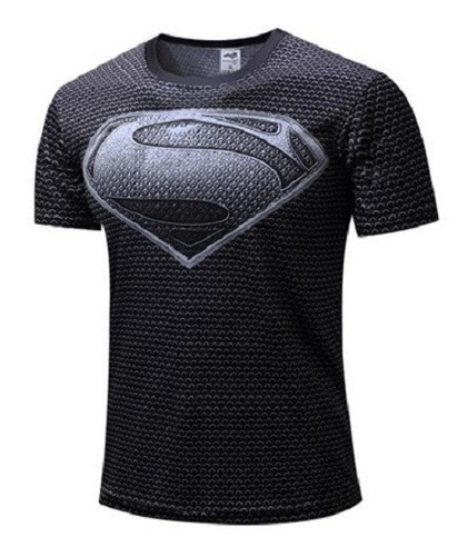 Camiseta Deportiva Superheroes Para Hombre Nueva