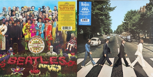 Vinilo Pack The Beatles Abbey Road - Sgt Pepper´s Sellados