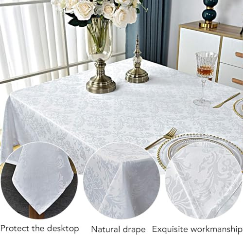 Mantel Rectangular Resistente A Arrugas Para Fiestas De Coci