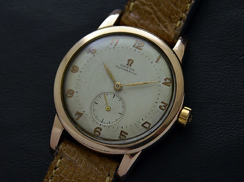 Omega Hammer Cal. 332 Plq. Ouro Rosa Ref.2493-2 Lindo/enorme (Usado)