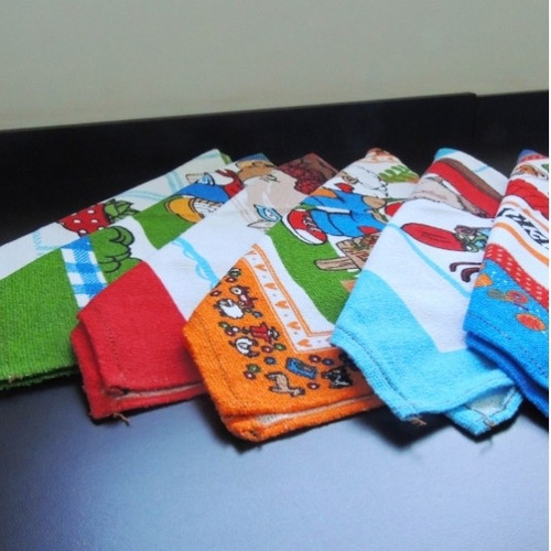 Imagem 1 de 1 de Pano De Prato Copa Atoalhado Felpudo 42cm X 65cm
