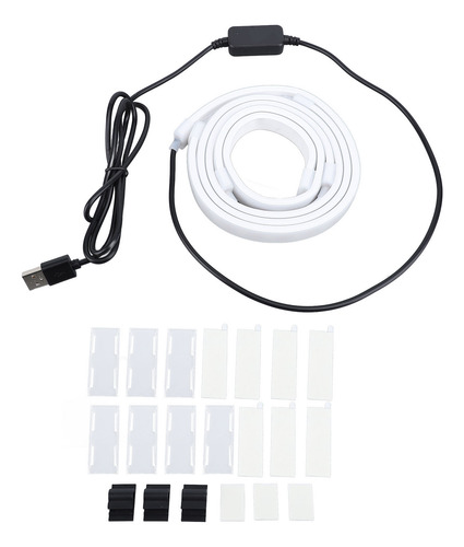 Tira Ambiental Para Computadora, Led Rgb, 54 Led, Sincroniza