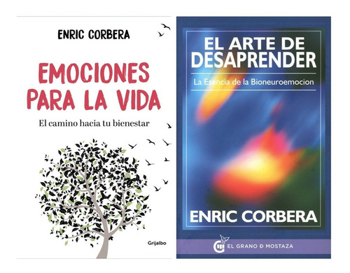 Pack Emociones Vida + Arte Desaprender - Corbera - 2 Libros