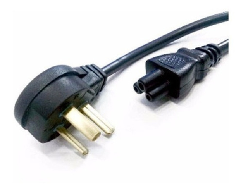Imagen 2 de 4 de Cable Interlock Trébol 1.5mts Para Fuente Notebook Pc