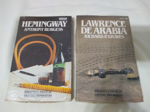 Biografia Salvat Lote X2 Hemingway Lawrence De Arabia Palerm