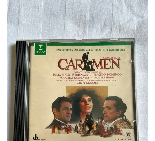 Carmen Georges Bizet Placido Domingo Cd